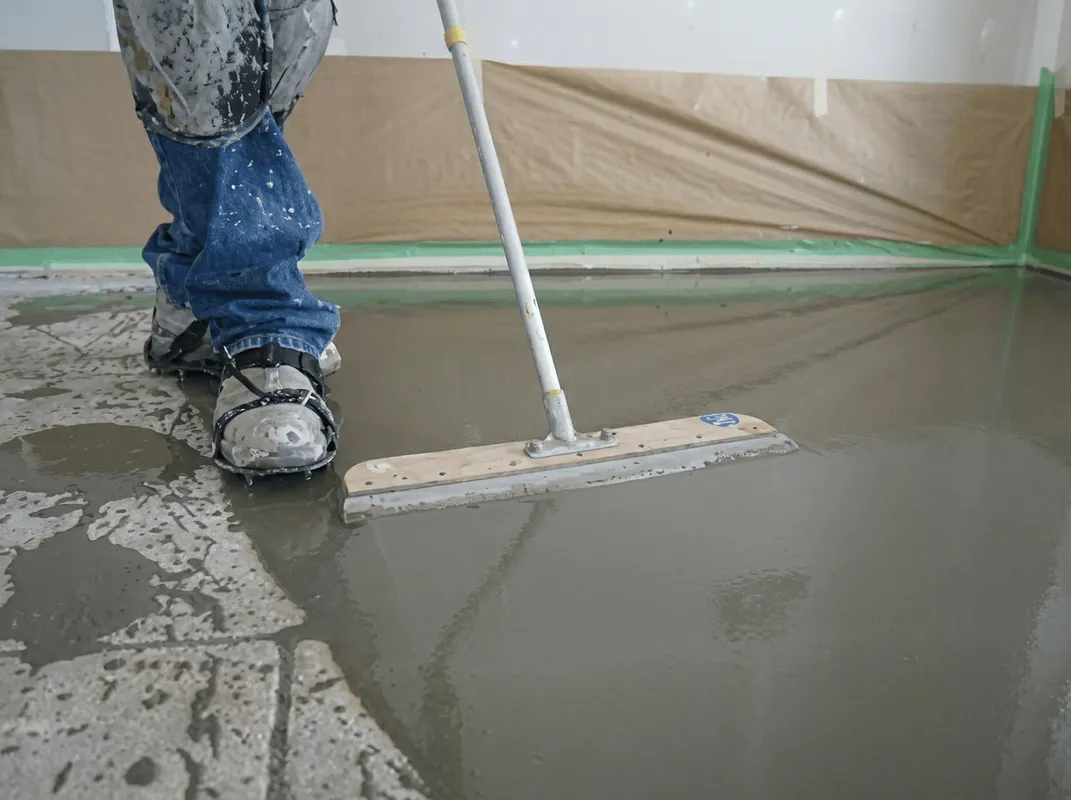 Uneven floor being professionally repaired in Springfield, MO